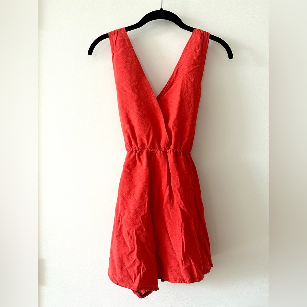 Orange romper